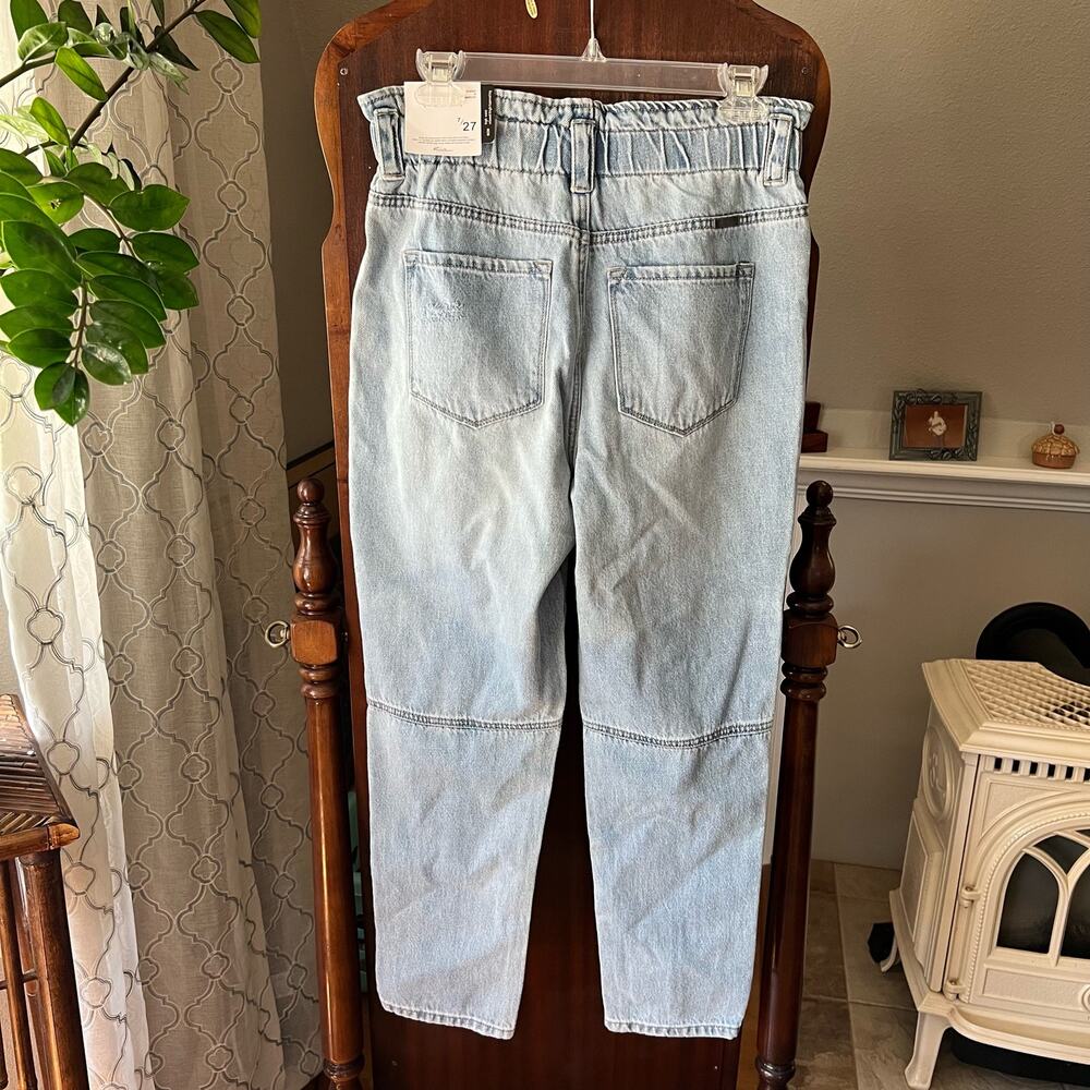 Kancan Bronte Ultra High Rise Paperbag Mom Jeans size 27 - Picture 6 of 11